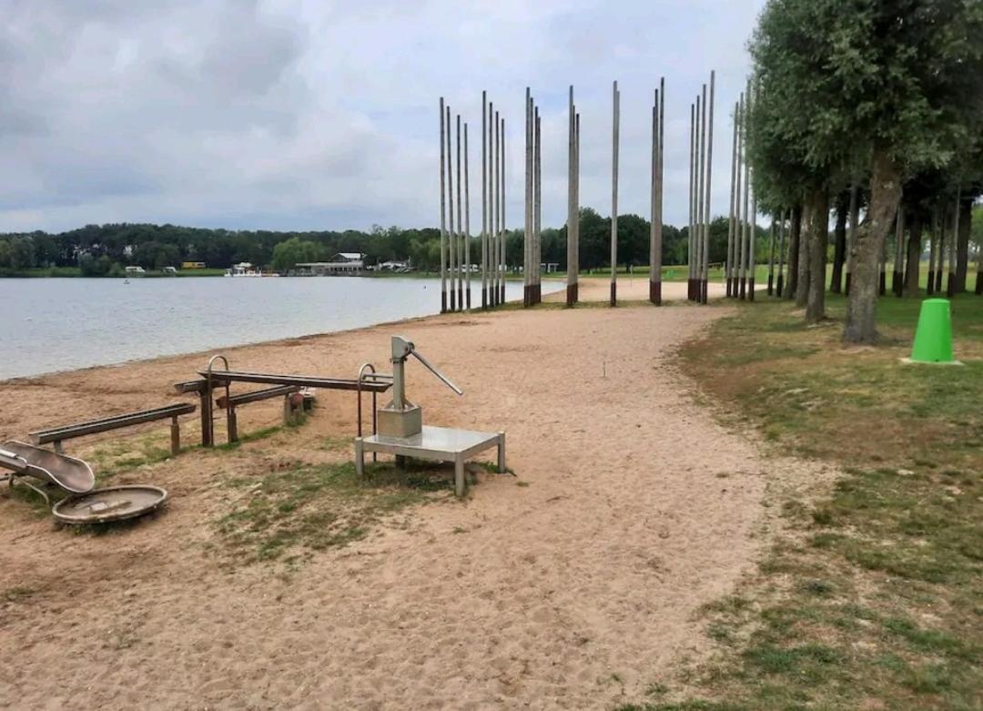 7 Person House With Garden, Firepit, Swimming Lake, Hammock, Child Friendly, In- And Outside Playground, Slide, And Great Coffee Ewijk Eksteriør bilde